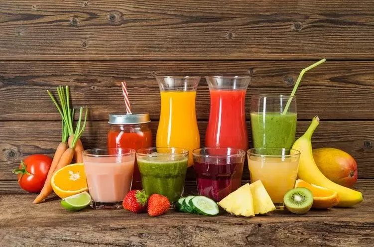 jus buah dan sayuran untuk diet minum